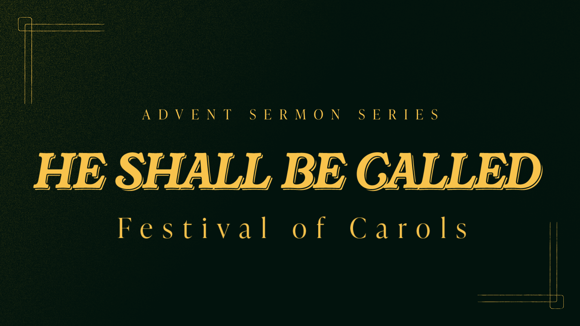 FESTIVAL OF CAROLS