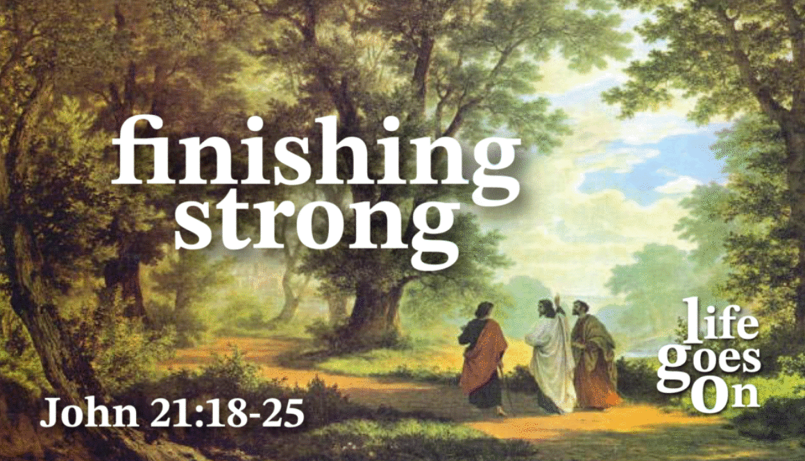 finishing strong